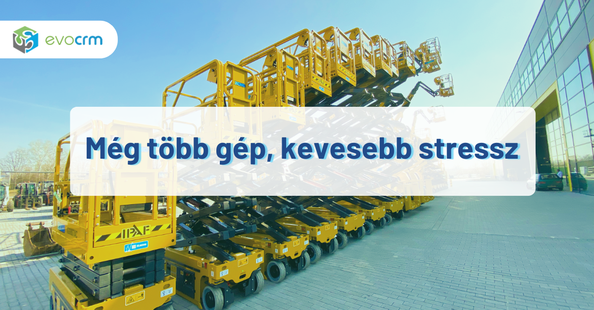 még több gép, kevesebb stressz