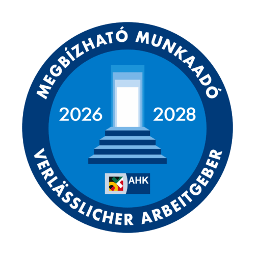 Az evoCRM elnyerte a „Megbízható Munkaadó 2026/28“elismerő címet.